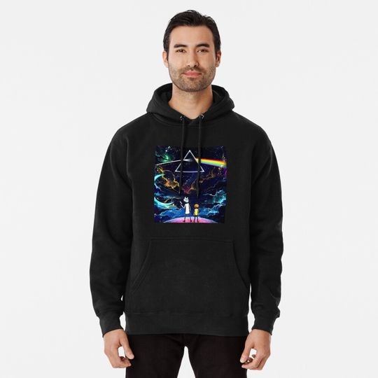 Rick And Rickandmorty Funny Fanart design Pullover Hoodie