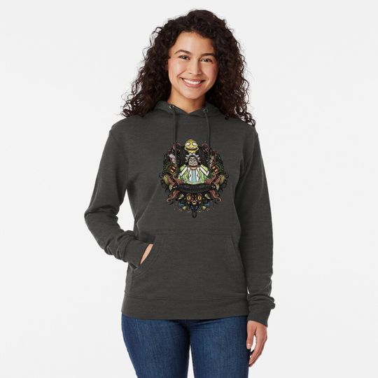 DJ Rick - Rick and Rickandmorty (TM) Lightweight Hoodie