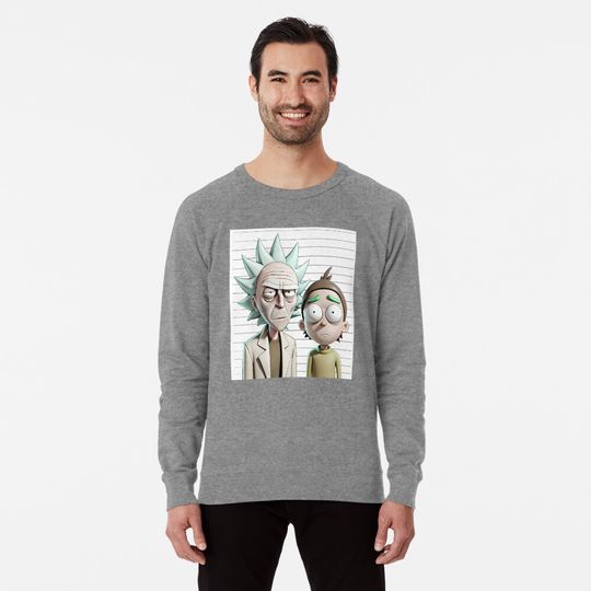 Rick&Rickandmorty Lightweight Sweatshirt