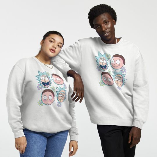 Rick & Rickandmorty Pullover Sweatshirt
