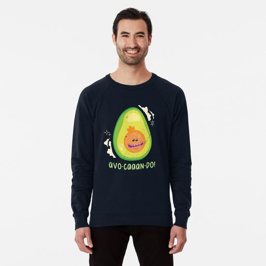 Discover Avo-caaan-do! Lightweight Sweatshirt