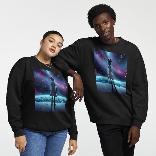 rick and Rickandmorty Pullover Sweatshirt