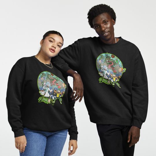 Rick and Rickandmorty Earth Dimension C-137 Interdimensional Twist Pullover Sweatshirt