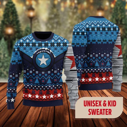 US Superhero 3D All Over Printed T-shirt, Super Hero Movie Ugly Christmas Sweater, Hero Xmas Sweatshirt, Christmas Gift For Men Women Kid