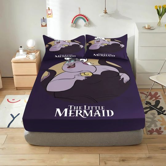 Disney Villains Maleficent Ursula Evil Queen Bedding Set ​