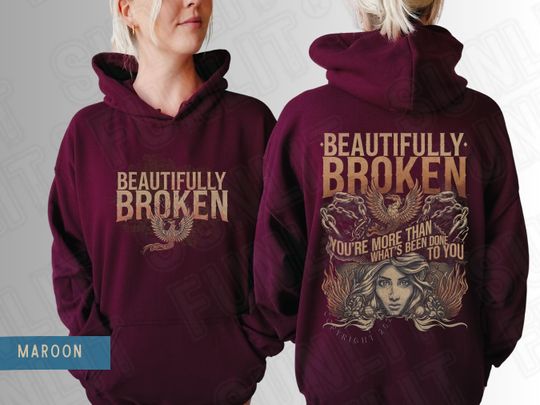 Jelly Roll Hoodie, Beautifully Broken Tour, Past Yesterday Song Lyric , Country Concert Shirt, JellyRoll Fan Gift
