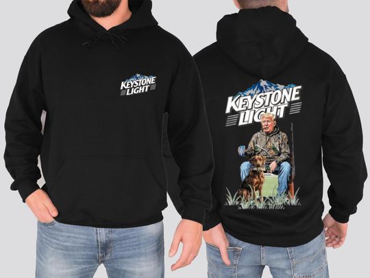 Keystone Light Trump hoodie, Christmas gift, hunters