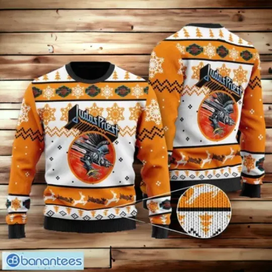 Judas Priest Band Ugly Sweater Christmas