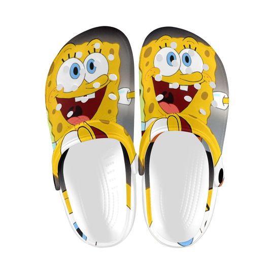 Unisex SpongeBob SquarePants Cartoon Classic Beach Party Festival Clogs