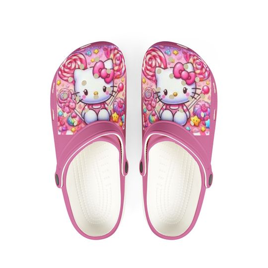 HELLO KITTY pink Clogs