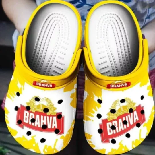 Beer Inspired Brahma Clogs Shoes - Fun Comfort Footwear for Beverage Lovers