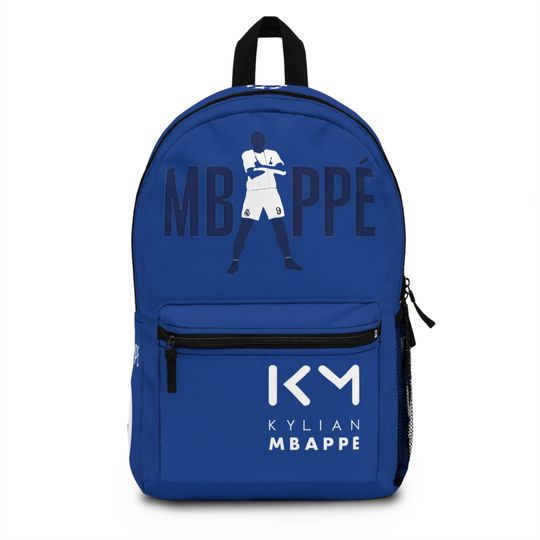 Mbappe Real Madrid Children's Backpack, Lightweight Kids Bag, School Book Bag,