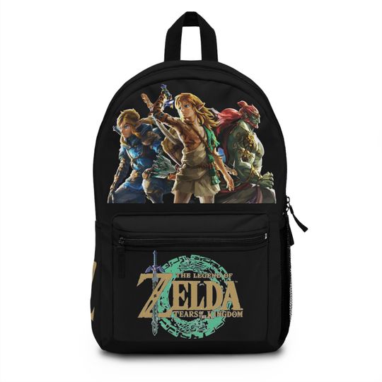 Carry Your Adventure with You - New Legend of Zelda Tears of the Kingdom Backpack with Link, Perfect for Loz Totk Gamers