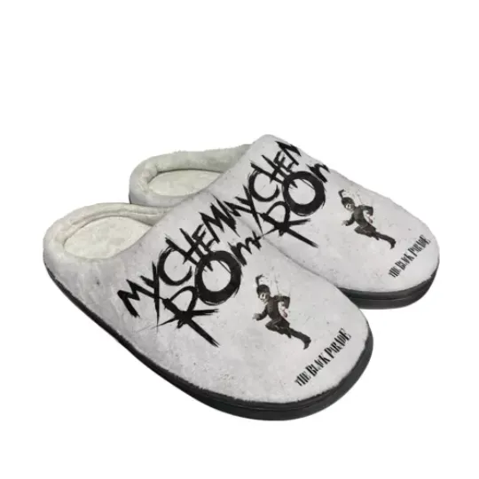 The Black Parade My Chemical Romance Rock Band Slippers | Christmas Gift | Cozy Slippers