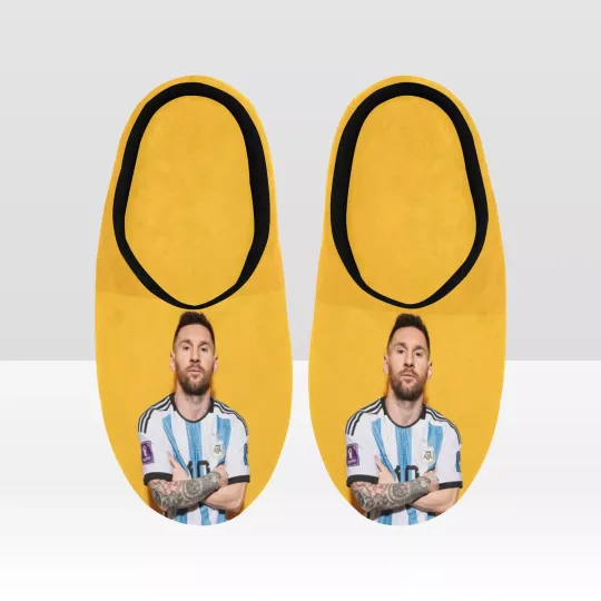 Lionel Messi Slippers | Christmas Gift | Cozy Slippers