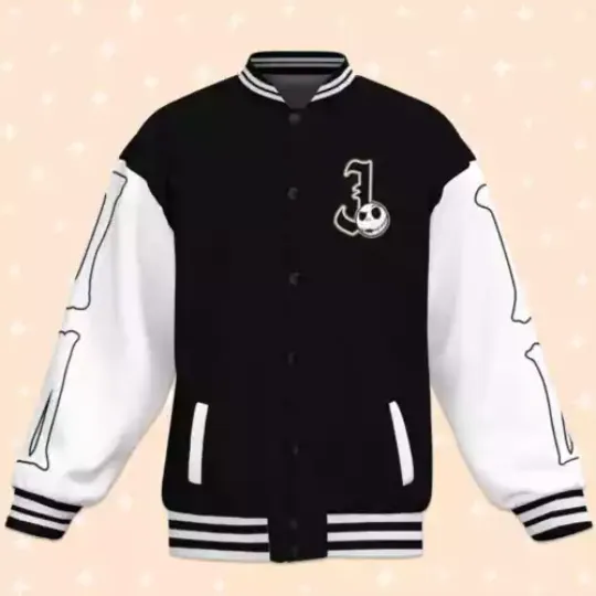 Personalized Nightmare Before Xmas Jack Skellington Jacket