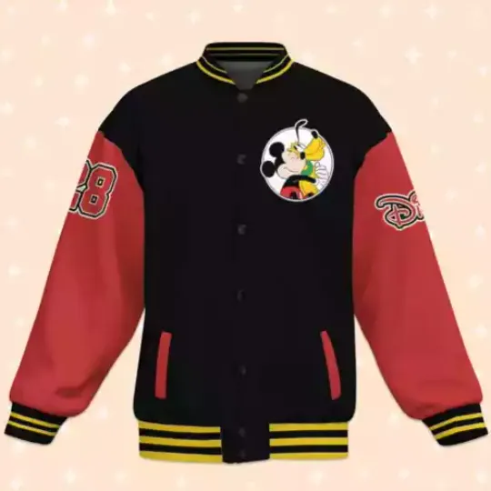 Personalized Mickey Mouse And Pluto Dog Bestie Friends Jacket