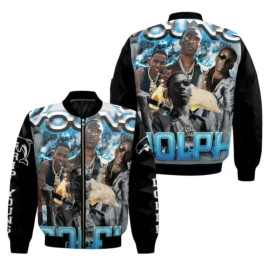 Men's Young Dolph bomber jacket