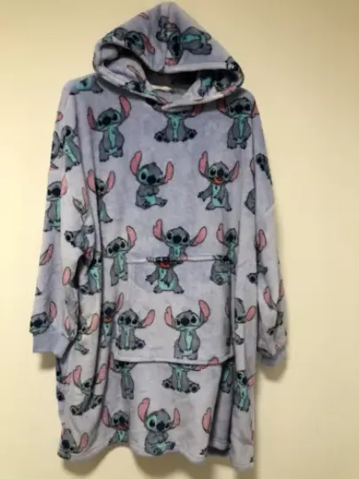 M&S Disney Stitch Hooded Blanket Hoodie Loungewear 15-16 Years One Piece