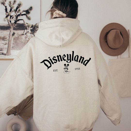 Disneyland Est 1955 Hoodie, Disney Established 1955 Hoodie, Mickey Hoodie, Disney Hoodie, Disneyland Family Hoodie, Disney Vacation Hoodie