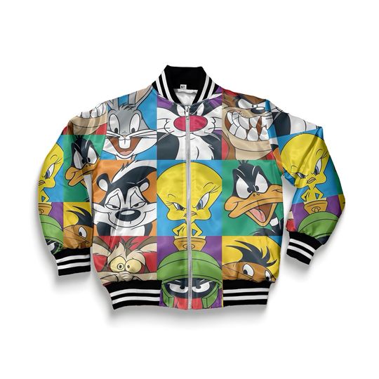 Looney Collage party event fall winter Bomber
