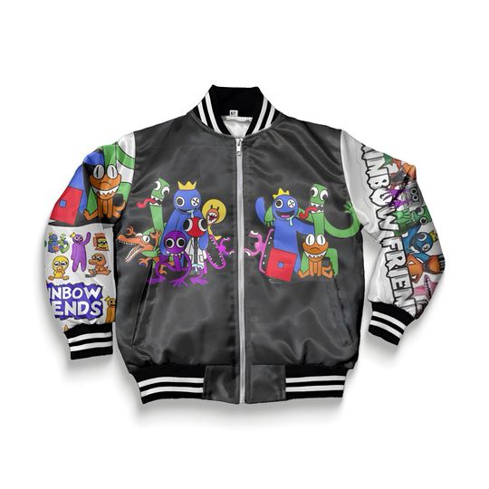 Rainbow buddies character inspired outfit Bomber