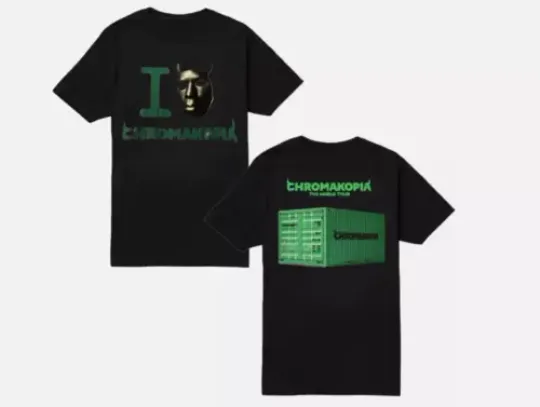 Tyler The Creator Okonma Chromakopia Paris World Tour 2025 T-Shirt