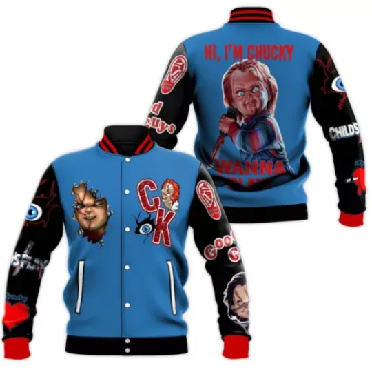 Chucky Doll Baseball Jacket