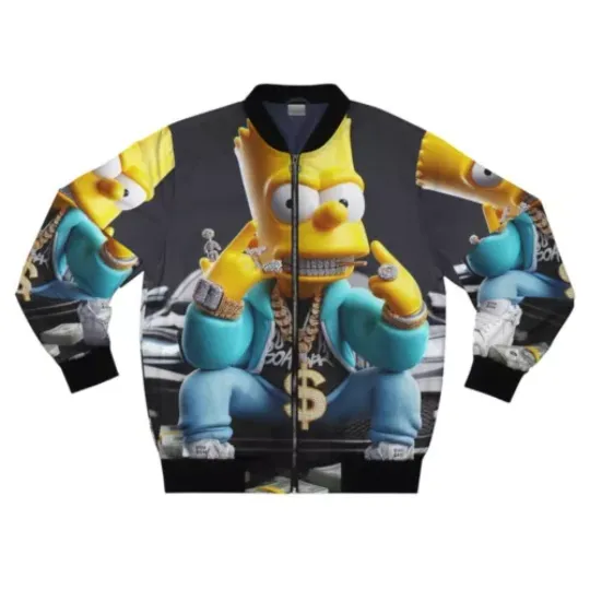 Bart Man Bomber Jacket
