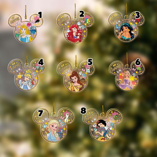 Personalized Disney Pixar Toy Story Christmas Ornament, Custom Name Toy Story Family Christmas Tree Hanging Ornament,Xmas Gifts