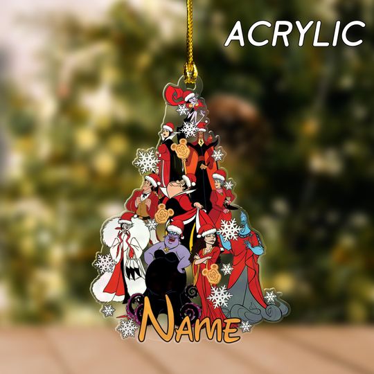 Personalized Disney Finding Nemo Christmas Ornament, Fish And Friends Ornament, Christmas Tree Decor, Funny Ocean Fish Family Gift