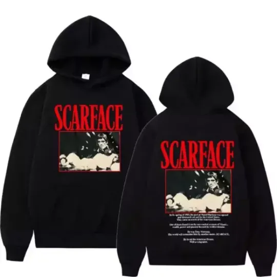 90s Classic Movie Scarface Hoodie
