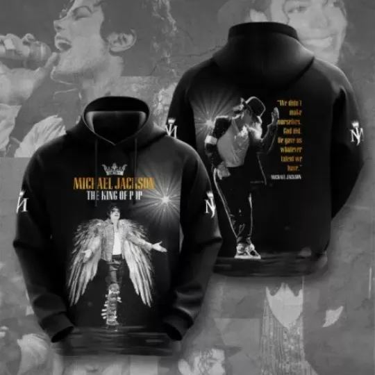 Michael Jackson 3D Apparel Hoodie