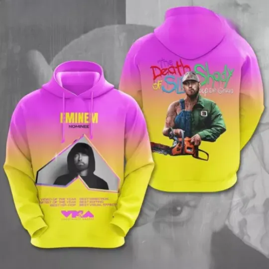 Eminem The Death Of Slim Shady Colorful Hoodie
