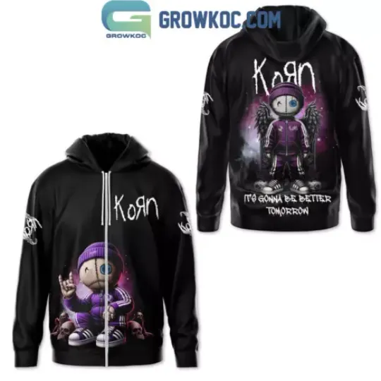 Korn It’s Gonna Be Better Tomorrow 3D Zip Hoodie