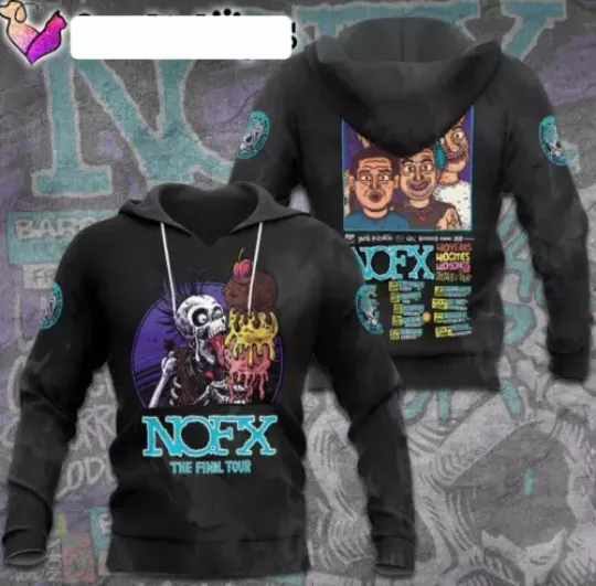 Nofx The Final Tour 2024 Hoodie 3D