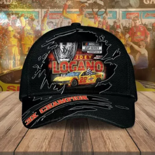 Joey Logano 3D Classic Cap New For Fans
