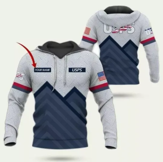 Personalized Postal Service Postal Worker Amazing All Over Print Hoodie