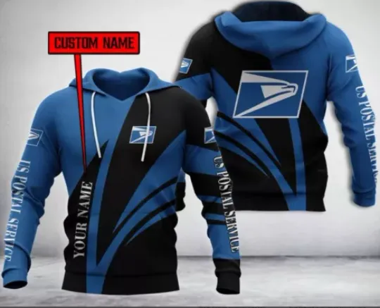 Personalized Postal Service 3D Hoodie