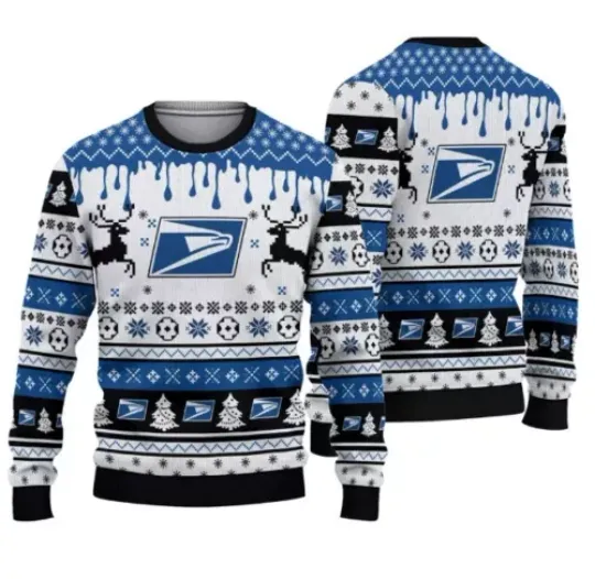 Postal Service Ugly Christmas Sweater
