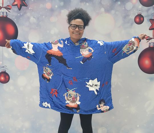 Inosuke Blanket hoodie