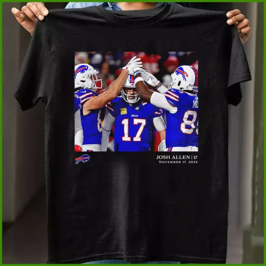Josh Allen Buffalo Bills football Flash Features Week 11 T-Shirt