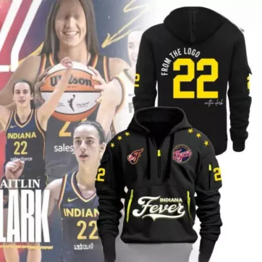 Caitlin Clark 22 Indiana Fever New Hoodie