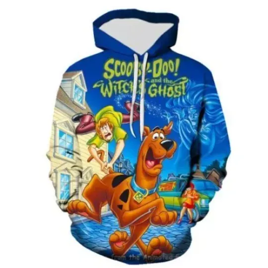 Scooby Doo And The Witch's Ghost 3D HOODIE
