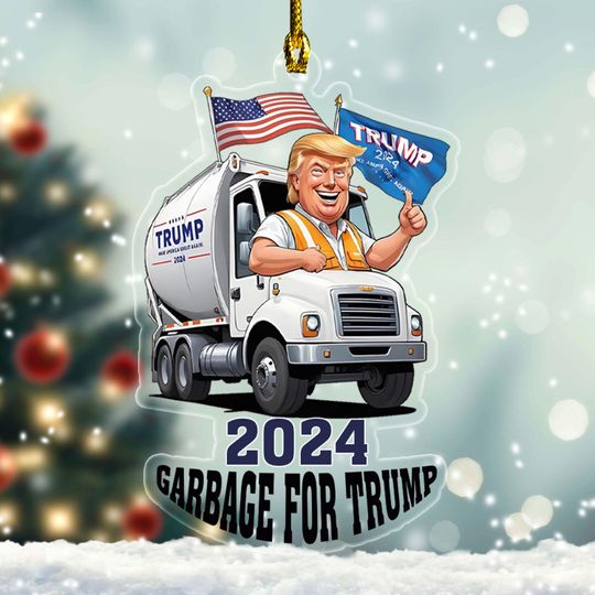 Trump Ornament 2024 Donald Trump Christmas Ornament Trump Tee Funny 47th President Republican Gifts Trump Vance Cowboy Trump
