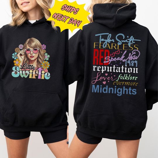 Girls TS Tour Sweatshirt, Flower Tay Tay Girls Sweater, First Concert Outfits, TS Fan Girls Shirt, Eras Tour Merch Gifts, TS Fan Music Gifts