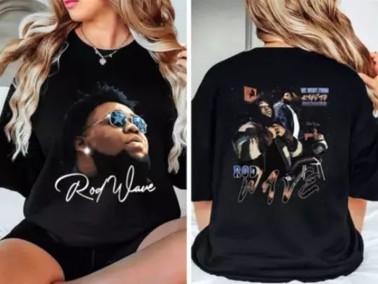 Rod Wave Tour T-Shirt 2024, Last Lap Edition for Fans