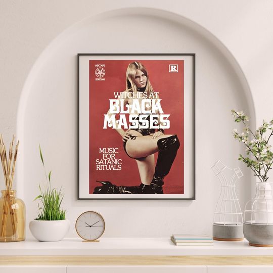 Black Sabbath War Pigs Poster / Vintage Wall Art / Music Memorabilia / Retro Band / Heavy metal culture / No Frame / A4, A3, A2, A1