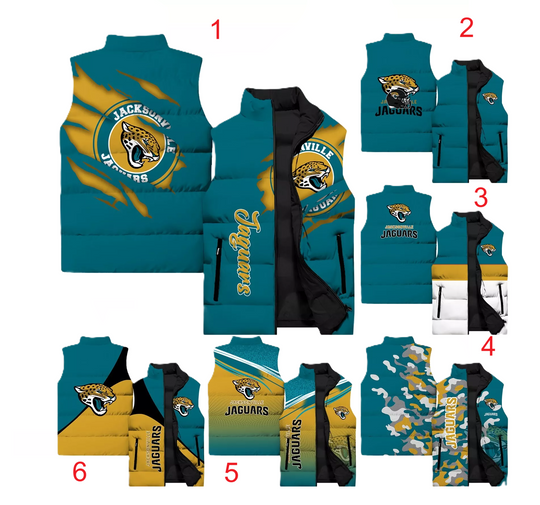 Jacksonville Jaguars Sleeveless Jacket