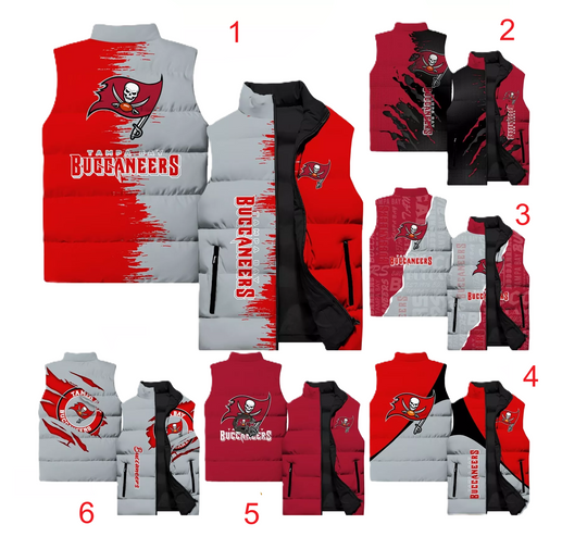 Tampa Bay Buccaneers Sleeveless Jacket